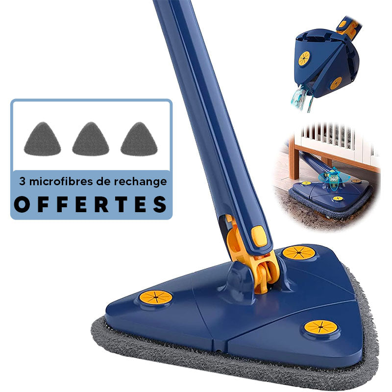 MopTriangulaire - Nettoyage précis et sans effort