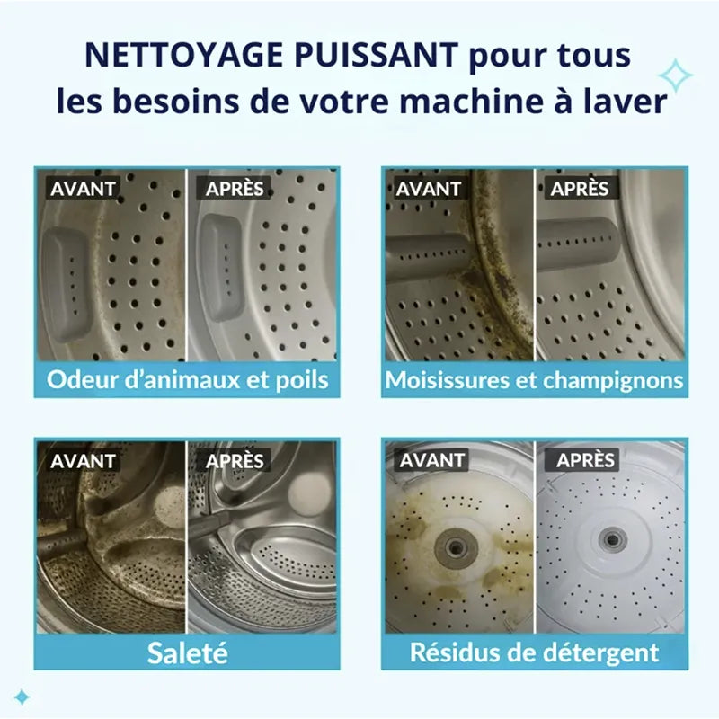 Tablettes Lave-Linge Détox